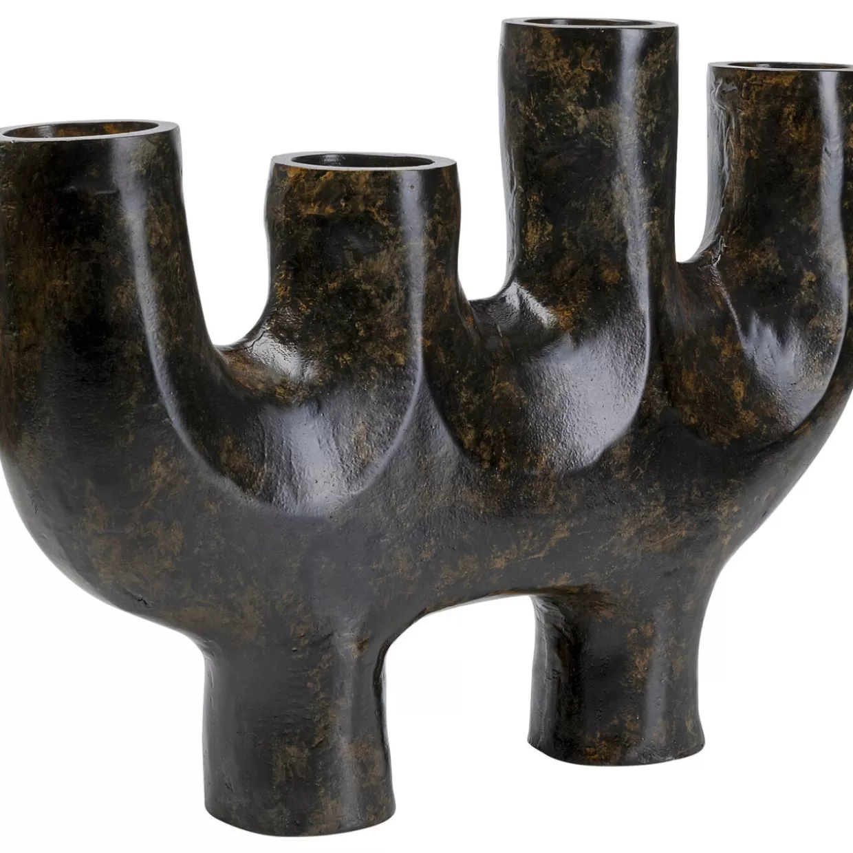 KARE Design - Set Elegante di 4 Candelieri Moderni con Lanterne, Altezza 60 cm per Atmosfere Accoglienti