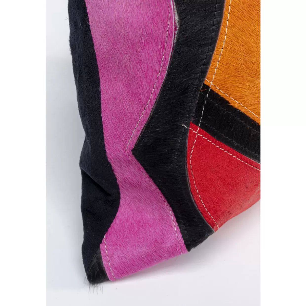 Cuscino Decorativo Donna Astratta con Stilizzazione Moderna - Tocco Artistico per Arredi Contemporanei, 40x40 cm (Design firmato KARE)