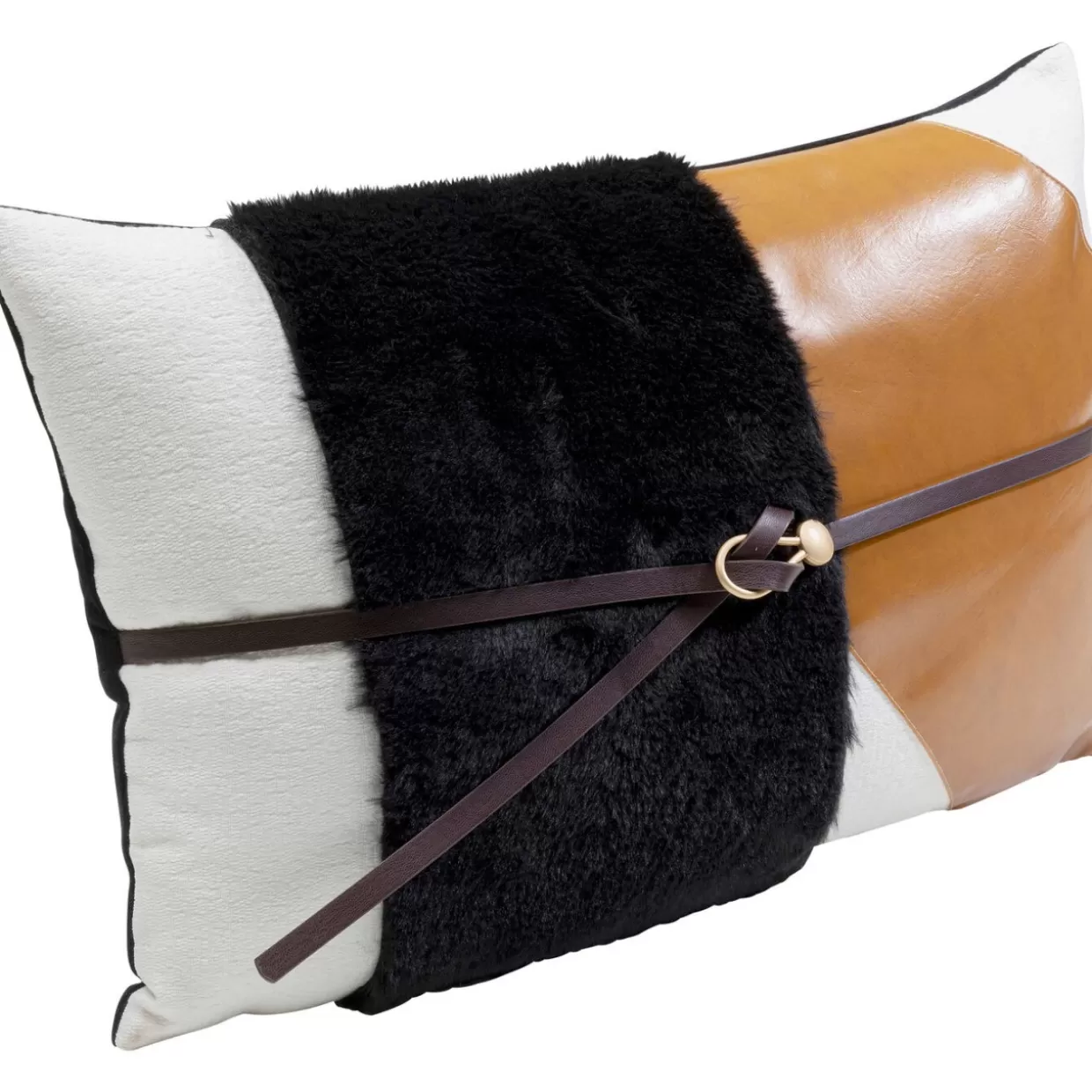 Cuscino Decorativo KARE Fascia Design - Elegante Complemento d'Arredo 50x30 cm 

(：，