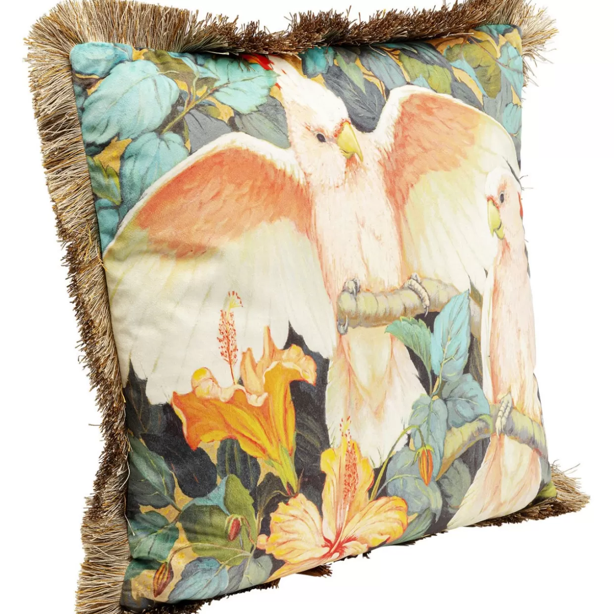 KARE Design Cuscino Decorativo - Motivo Esotico Vita Tropicale 45x45 cm