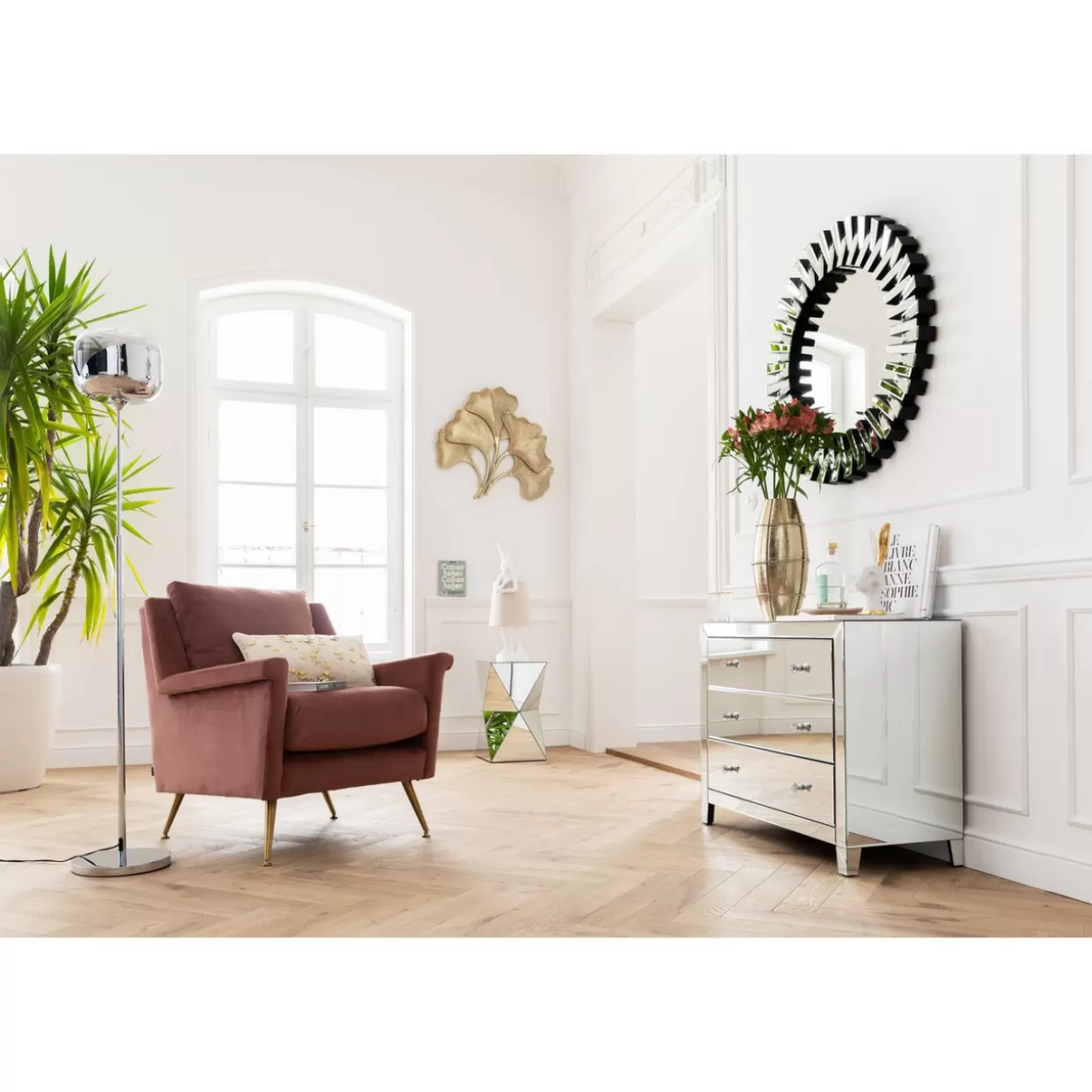 Comò e Credenze Firmati KARE Design - Modello Elegante con 3 Cassetti | Collezione Lusso Arredamento d'Autore