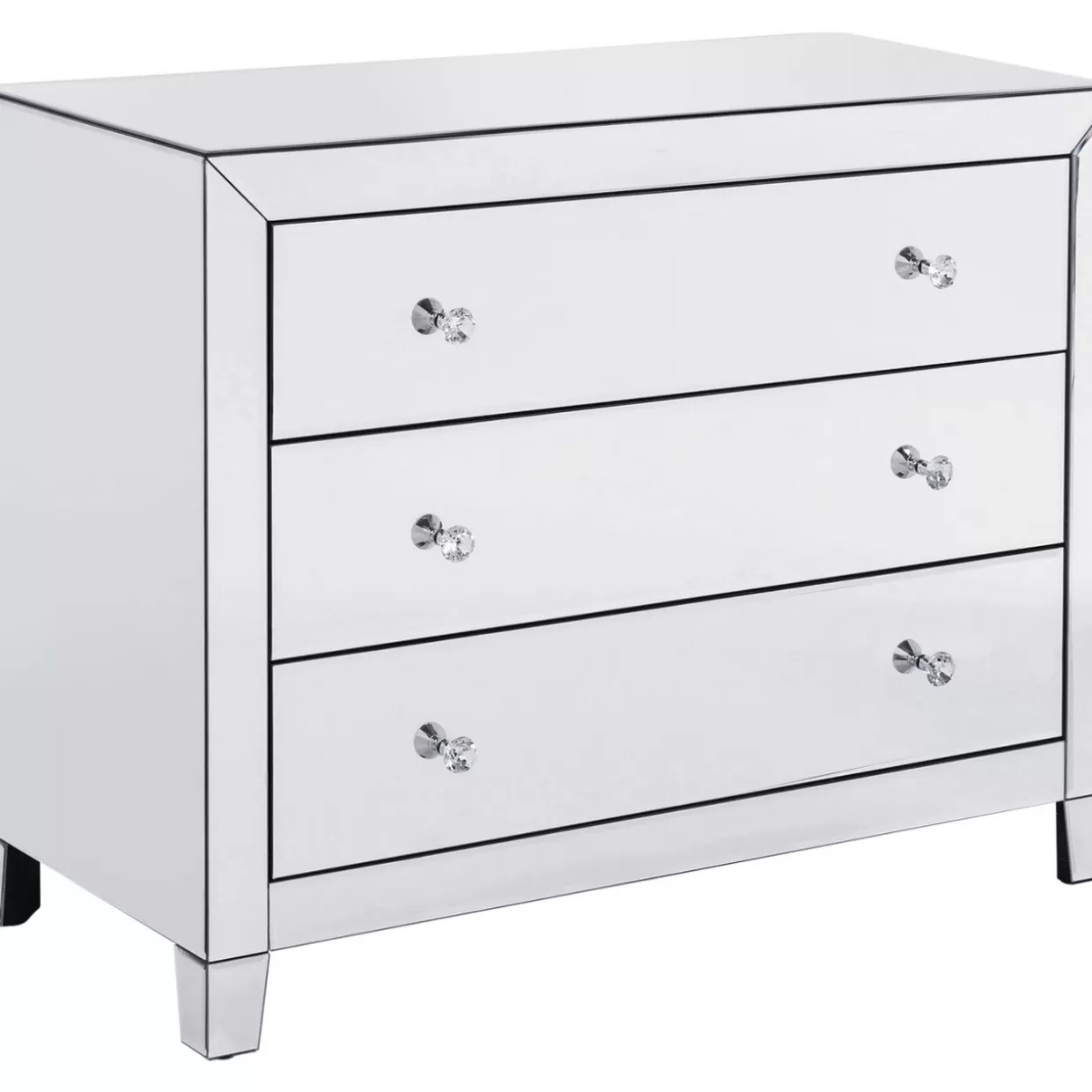 Comò e Credenze Firmati KARE Design - Modello Elegante con 3 Cassetti | Collezione Lusso Arredamento d'Autore