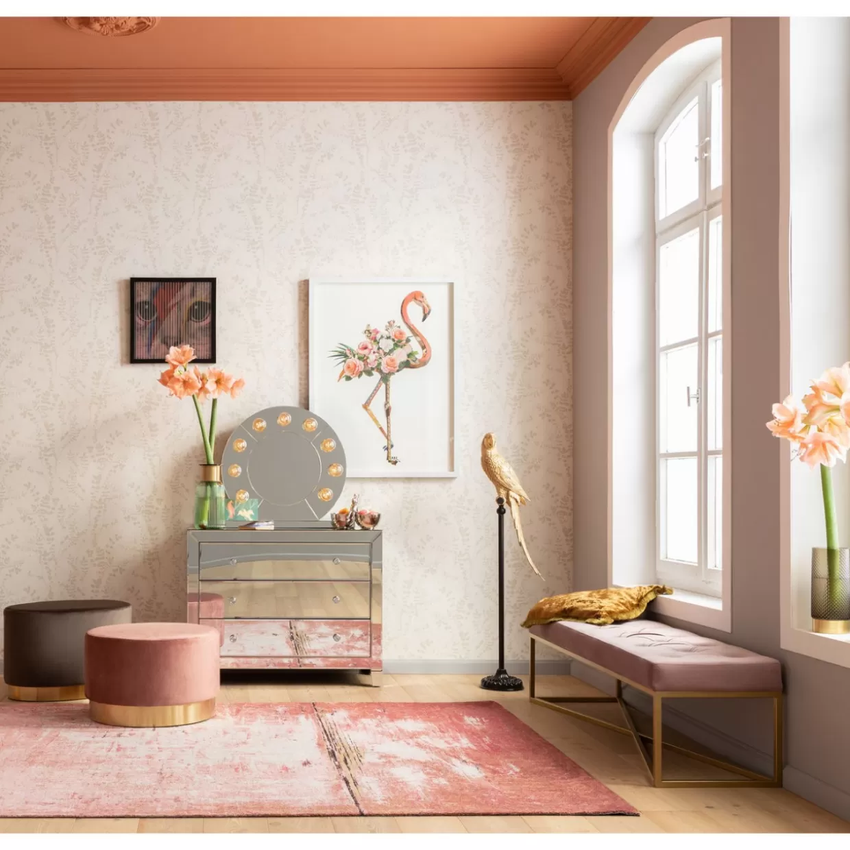 Comò e Credenze Firmati KARE Design - Modello Elegante con 3 Cassetti | Collezione Lusso Arredamento d'Autore