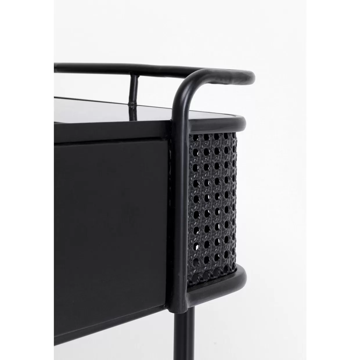 KARE Design Cassettiera Moderna con Console Fence 120x80 cm - Credenza Multifunzione per Soggiorno o Ingresso