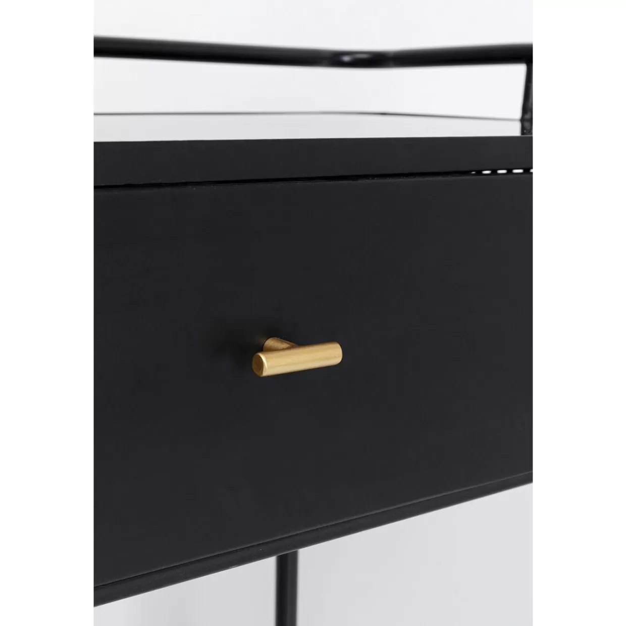 KARE Design Cassettiera Moderna con Console Fence 120x80 cm - Credenza Multifunzione per Soggiorno o Ingresso