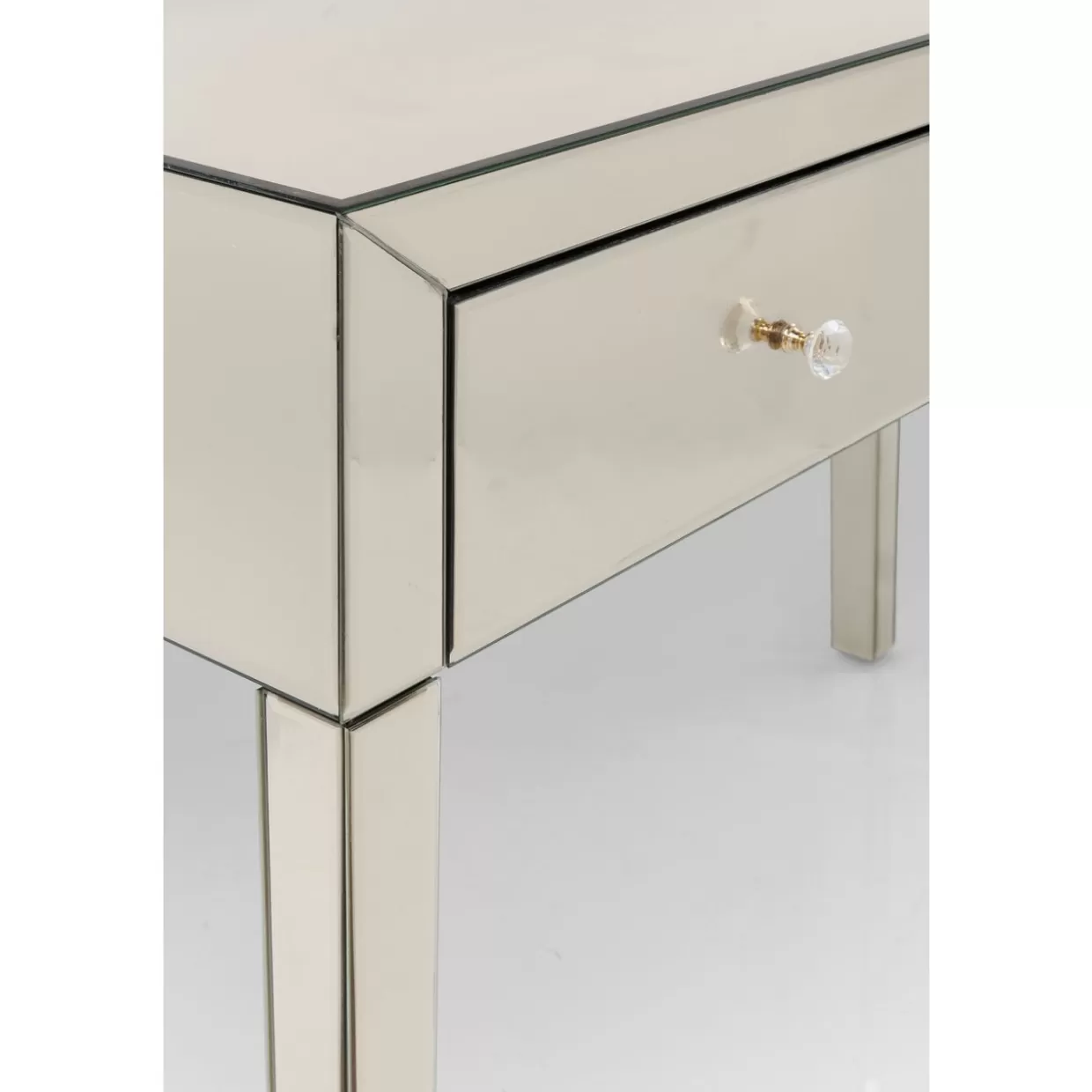 KARE Design - Comò e Credenze d'Autore con Consolle Elegante | Collezione Champagne Dorato con Rifiniture Pregiate