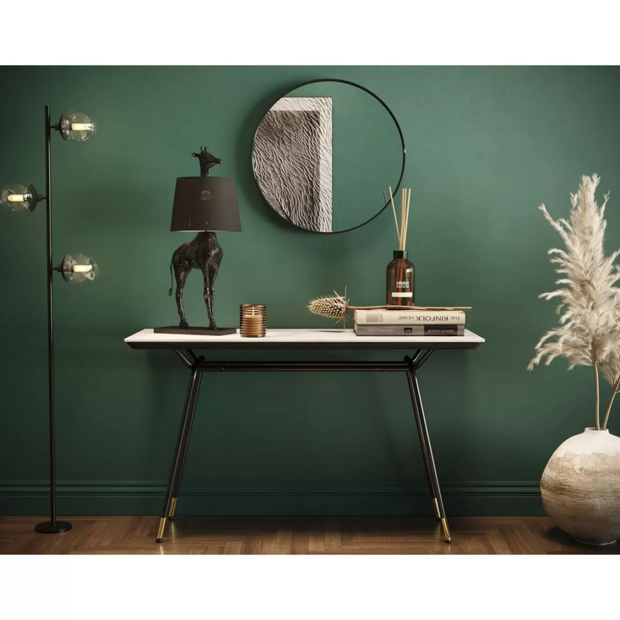 Console South Beach in design contemporaneo - Comò e credenze firmati KARE 120x45 cm

（：，