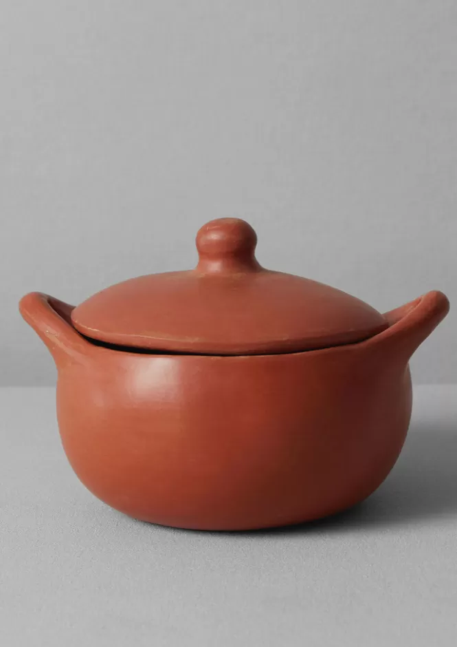 Casseruola in Argilla Naturale La Chamba - Ideale per Cucina Casalinga