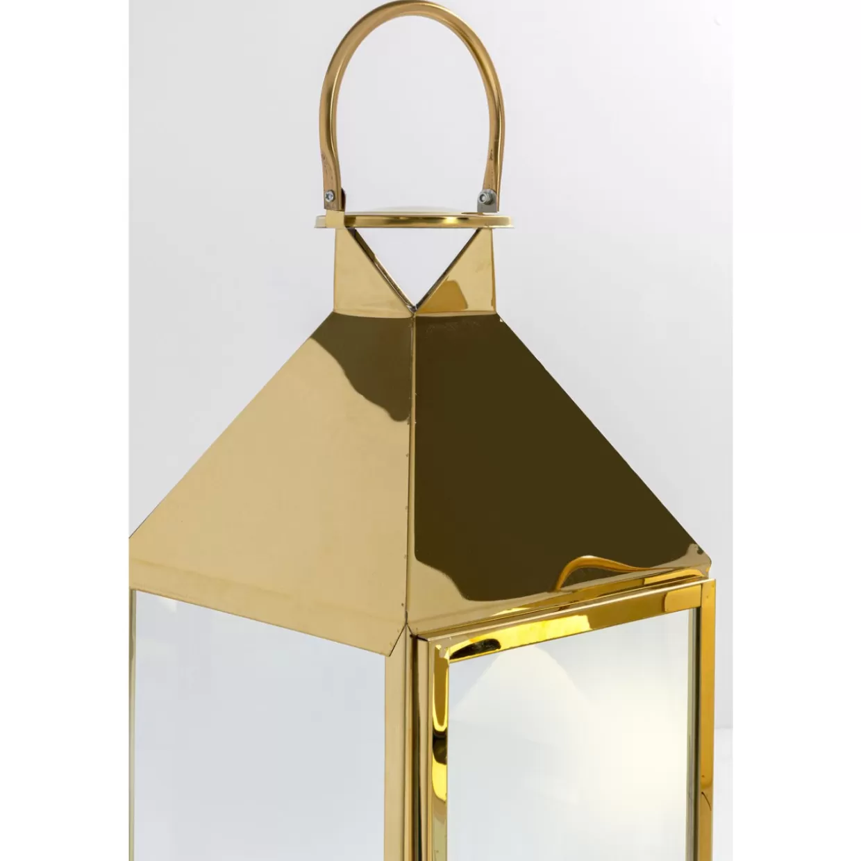 Portacandele Eleganti con Lanterne Giardino Dorate - Set da 4 di KARE Design per Atmosfere Incantate
