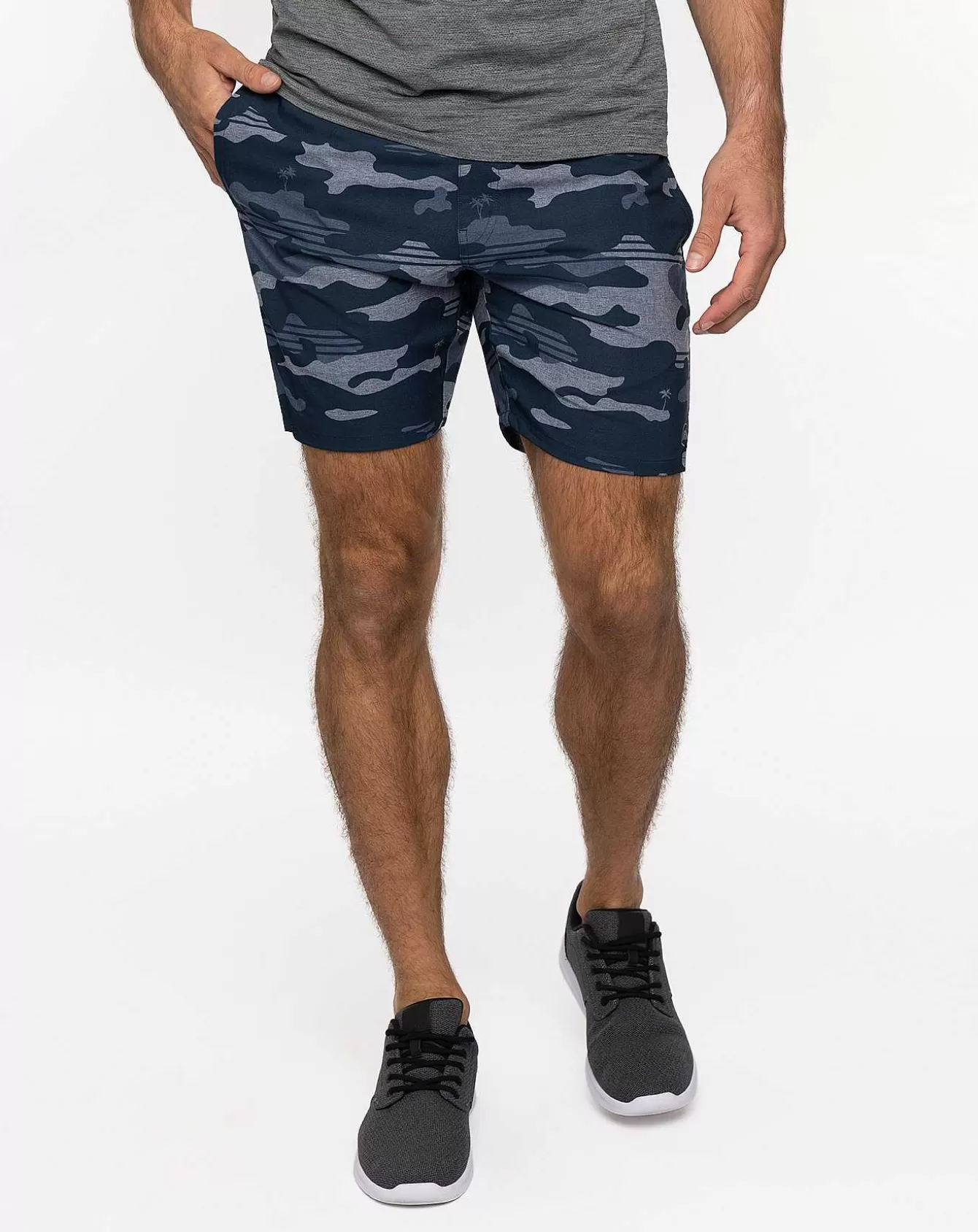 Corti Sportivi Moda Leader - Short Attivi 19cm Comodi e Stilosi con Tasca Tech per Movimento Libero - Modello Performance Estate 2024 con Ispirazione Streetwear