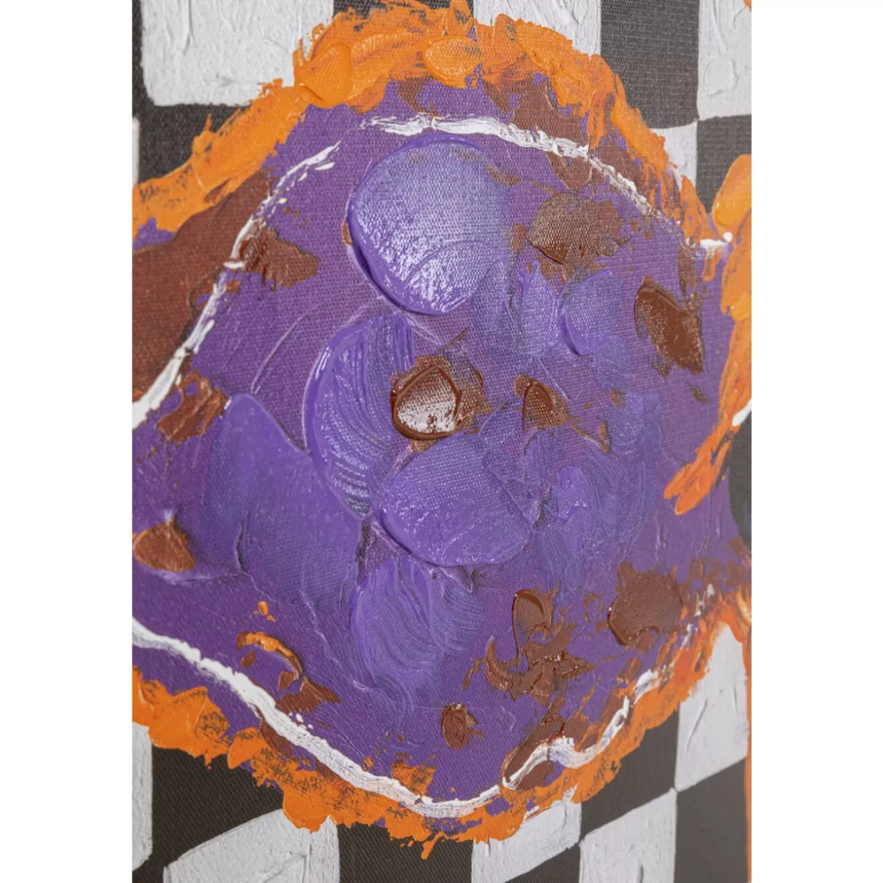 KARE Design Bilder | Leinwandbild Colorful Cows 120X90Cm
