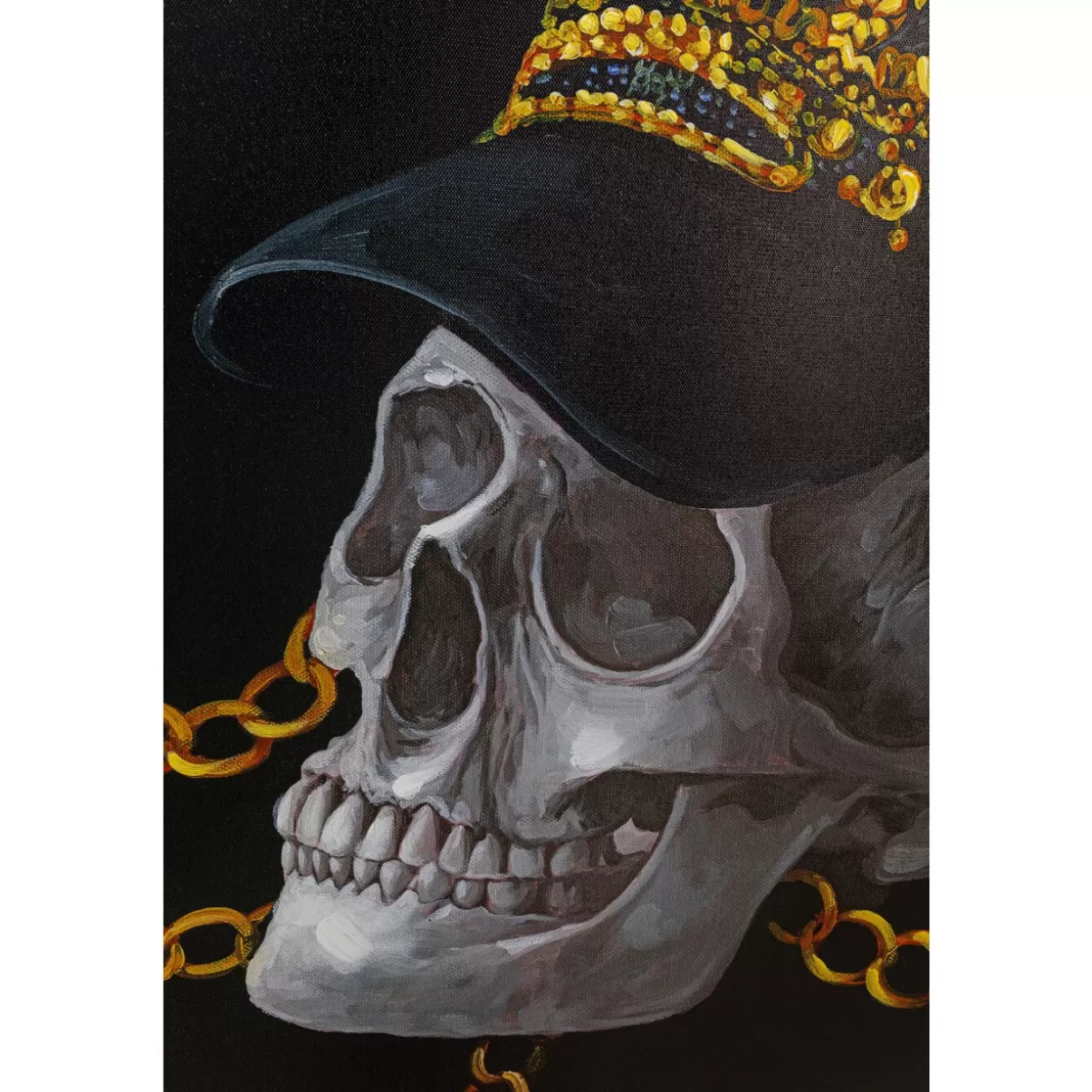 KARE Design Bilder | Leinwandbild Skull Gang 90X120