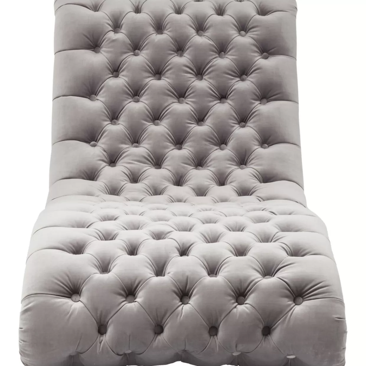 Divani e Poltrone KARE Design | Liege Desire in Velluto Morbido Grigio Argento Lucente, Comfort Moderno per Salotti Eleganti