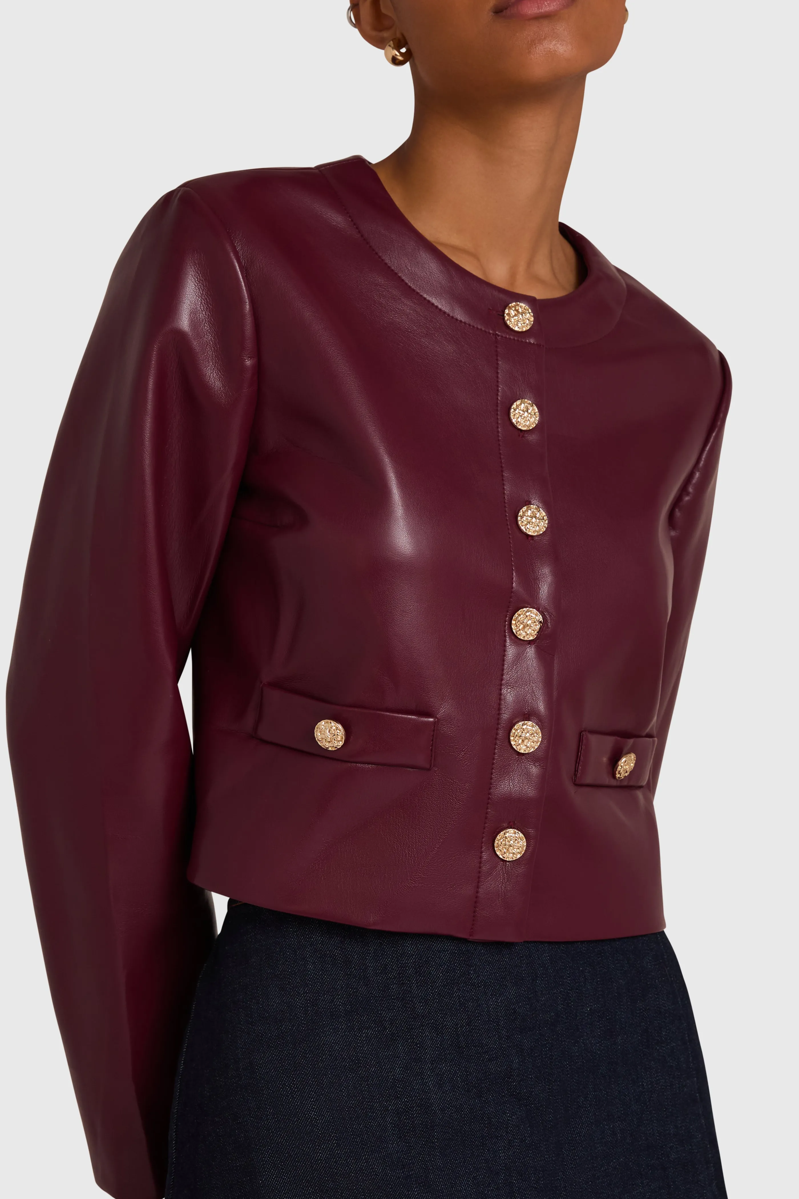 Giacchetta Elegante con Maniche Lunghe Braswell - Stile Classico di Amanda Uprichard per Tutte le Stagioni