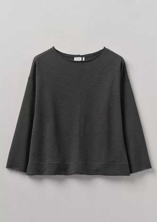 Maglione in Jersey Loopback Donna - Abiti da Casa Confortevoli con Top e Canotte Stilose