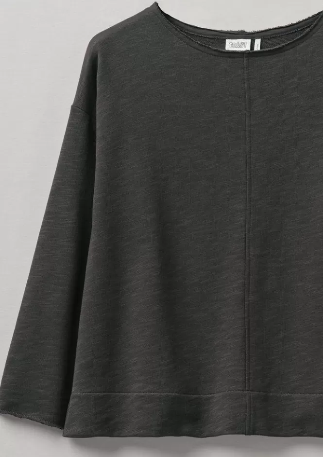 Maglione in Jersey Loopback Donna - Abiti da Casa Confortevoli con Top e Canotte Stilose