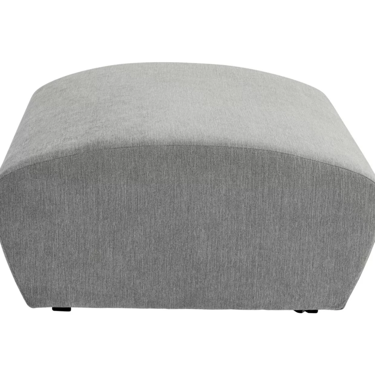 Poggiapiedi Lucca Design Moderno KARE - Grigio Antracite 76 cm, Complemento Arredo Salotto