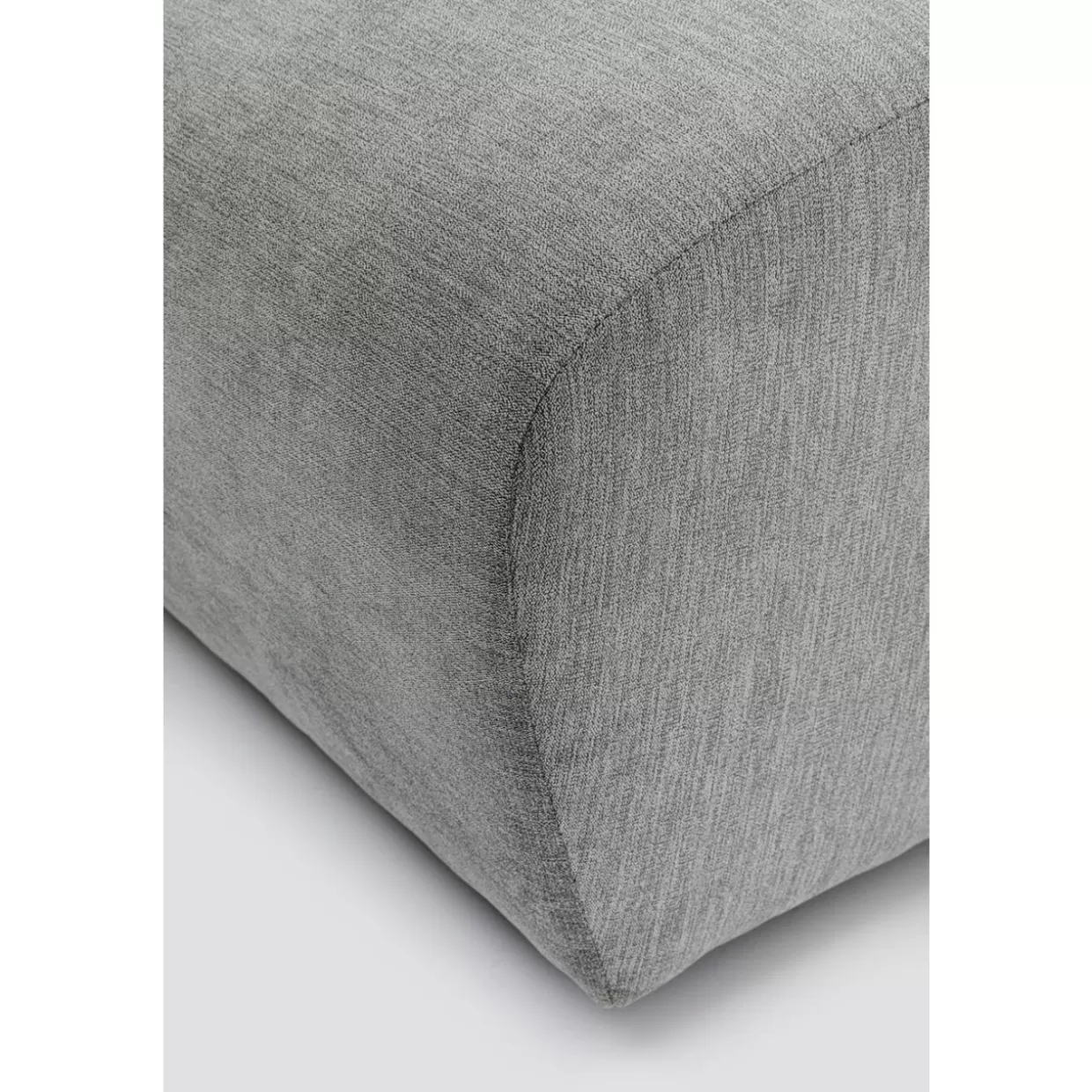 Poggiapiedi Lucca Design Moderno KARE - Grigio Antracite 76 cm, Complemento Arredo Salotto