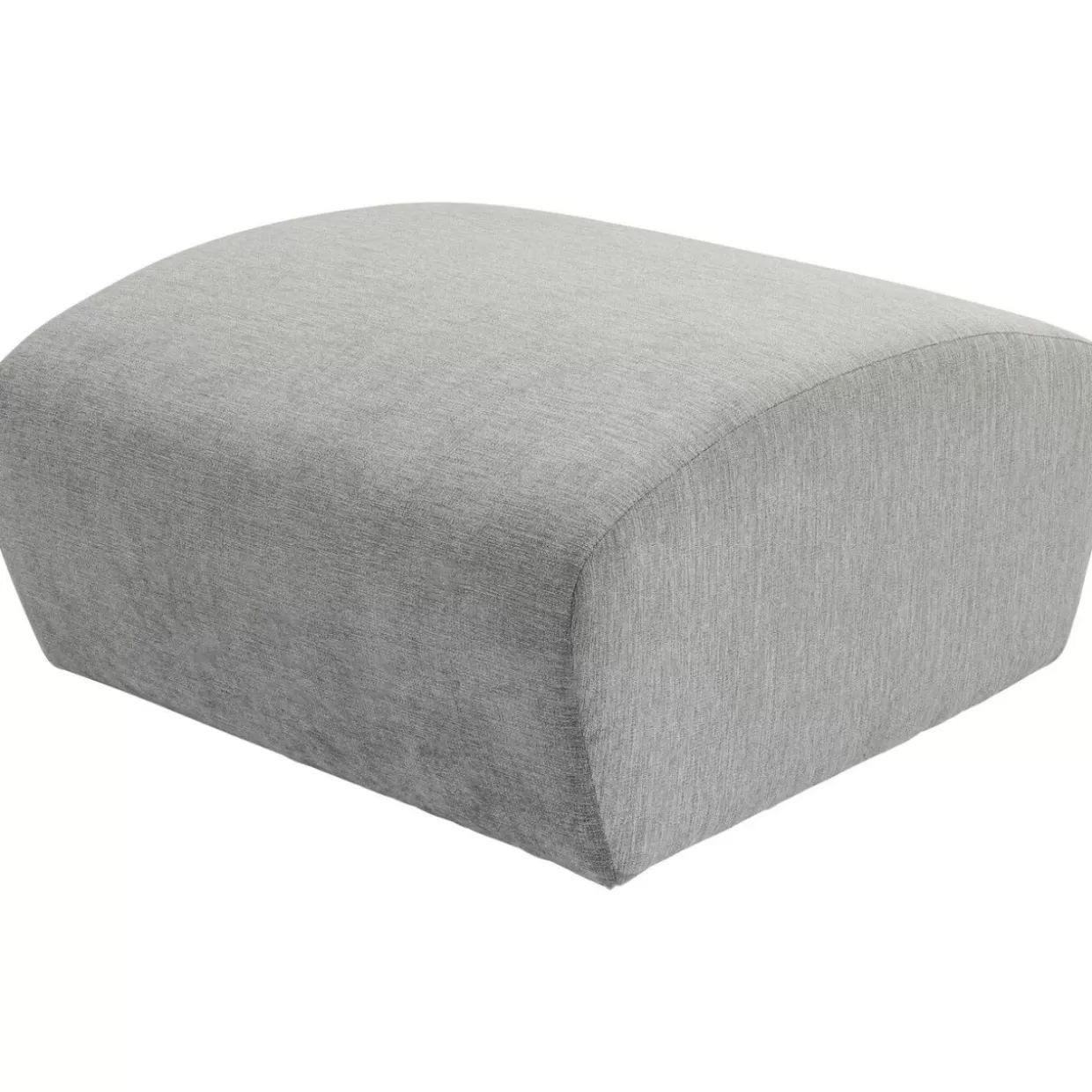 Poggiapiedi Lucca Design Moderno KARE - Grigio Antracite 76 cm, Complemento Arredo Salotto