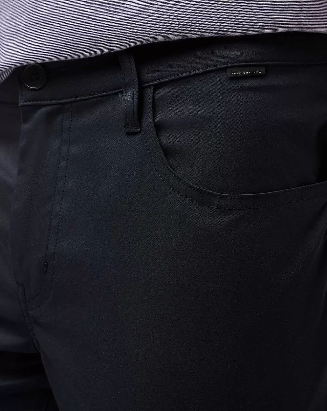 Comodi pantaloni con apertura frontale e chiusura regolabile - design moderno e tessuto elasticizzato per massima libertà di movimento