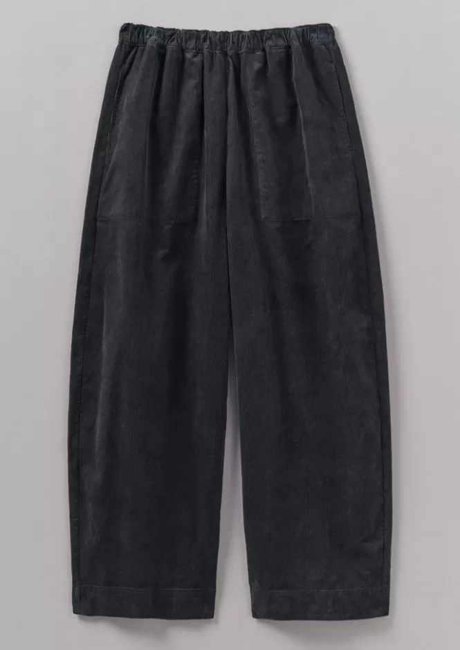 Pantaloni in Velluto Organico a Vita Alta - Taglio Comodo per Donna | Offerta Imperdibile per Look Casual e Relax 

（：+++，