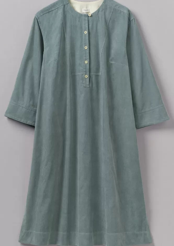 Abito Tunica in Tessuto Biologico - Abbigliamento Casa Morbido e Naturale per Donna, Design Comodo e Versatile per il Relax Quotidiano