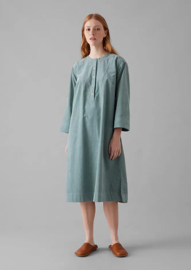 Abito Tunica in Tessuto Biologico - Abbigliamento Casa Morbido e Naturale per Donna, Design Comodo e Versatile per il Relax Quotidiano
