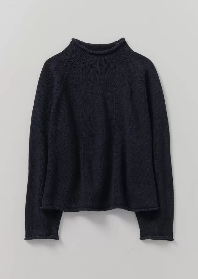 Maglia femminile in cotone organico e lino - Morbida jersey per outfit casual | Prezzo conveniente