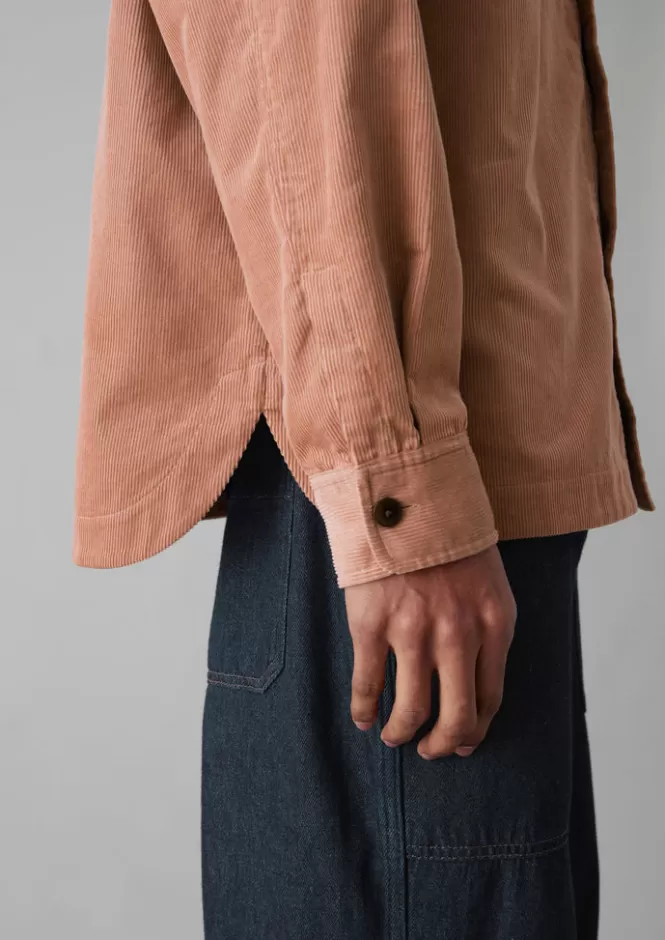 Camicia Elegante in Tessuto Cord Biologico - Colletto a Punta, Edizione Speciale con Offerta Lampo