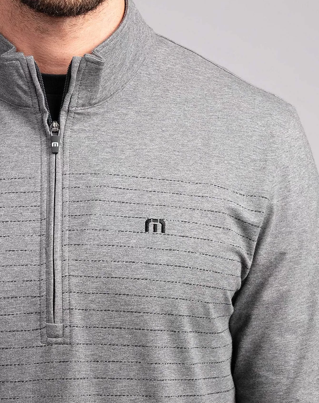 Felpa Sportiva Stile Quarterback con Zip Parziale - Design Moderno e Confortevole, Ideale per il tuo stile dinamico