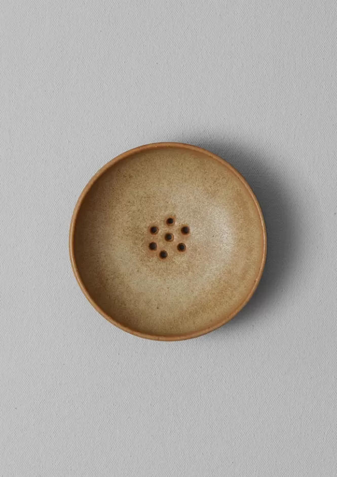 Portasapone in Ceramica Artigianale Design Rebecca Proctor - Realizzato a Mano per Bagni Eleganti