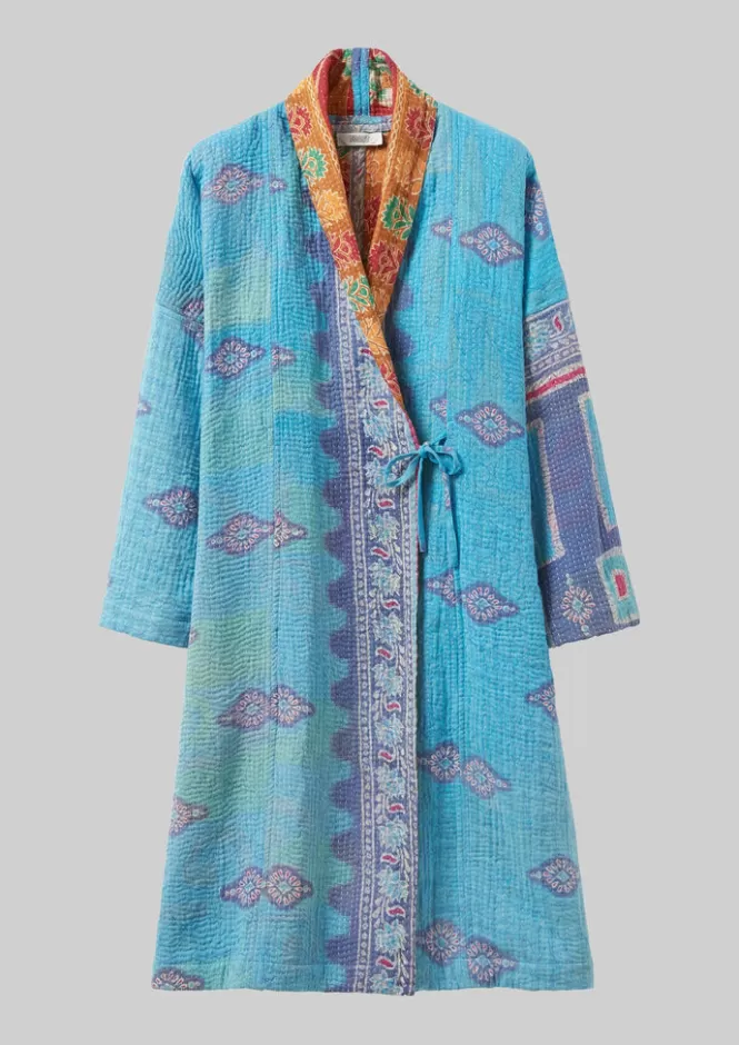 Vestaglie Artigianali Kantha Rigenerate - Abiti da Notte Comodi e Convenienti per Donna