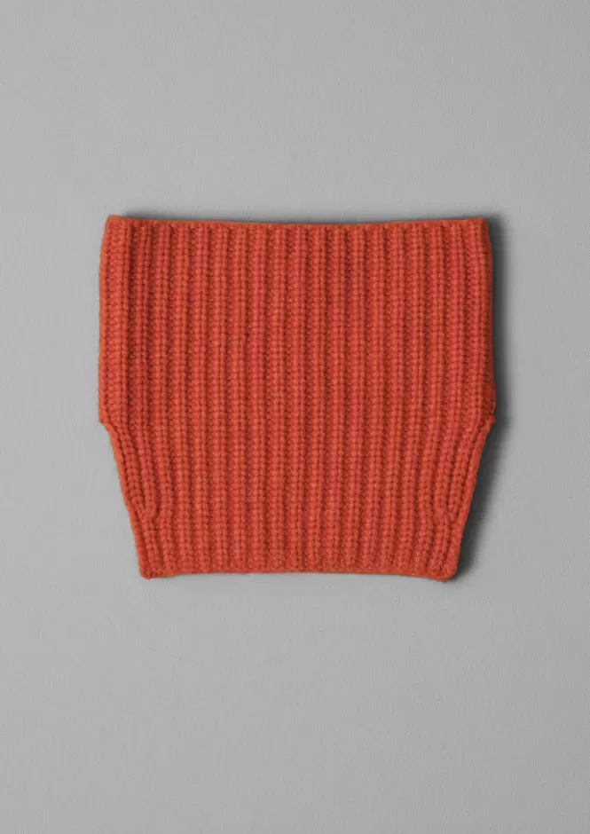 Sciarpa Cappuccio Invernale in Lana e Cashmere - Trama Costolata per Donna - Accessori Eleganti Cappelli, Sciarpe, Guanti 

(：，