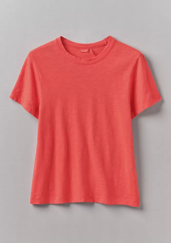 Sadie Essentials: T-shirt Casual Donna in Cotone Organico con Taglio Boyfriend - Maglie Comode per Stile Quotidiano