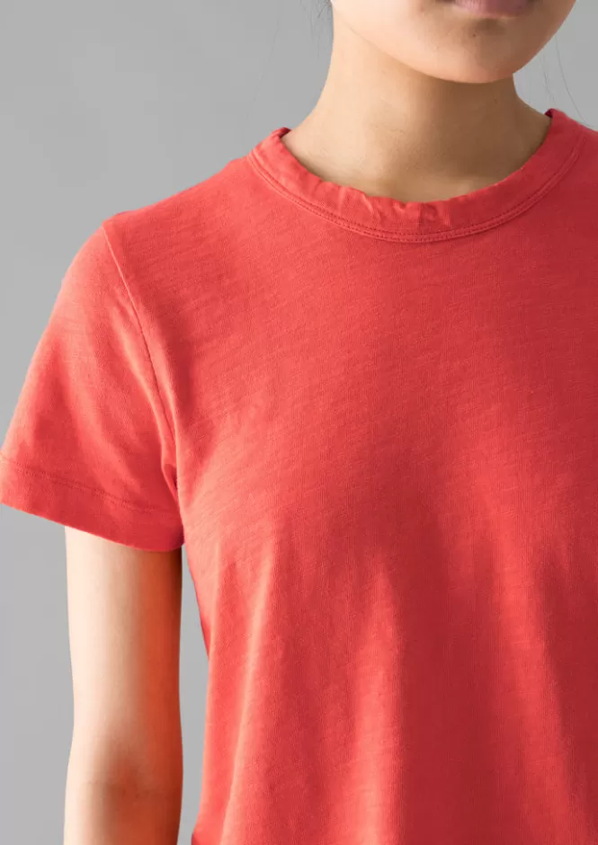 Sadie Essentials: T-shirt Casual Donna in Cotone Organico con Taglio Boyfriend - Maglie Comode per Stile Quotidiano