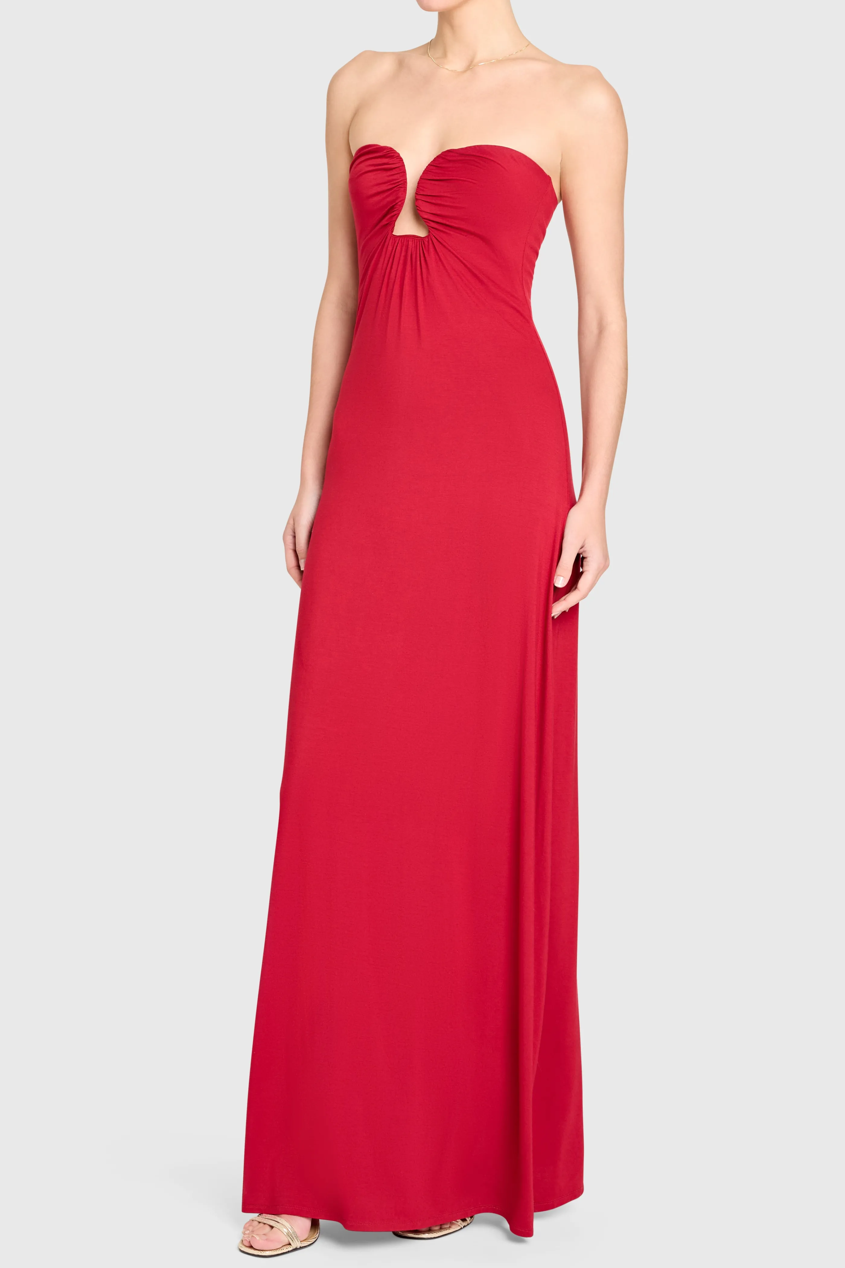 Abito Longuette Amanda Uprichard Saladana - Modello Elegante con Ricami Artigianali