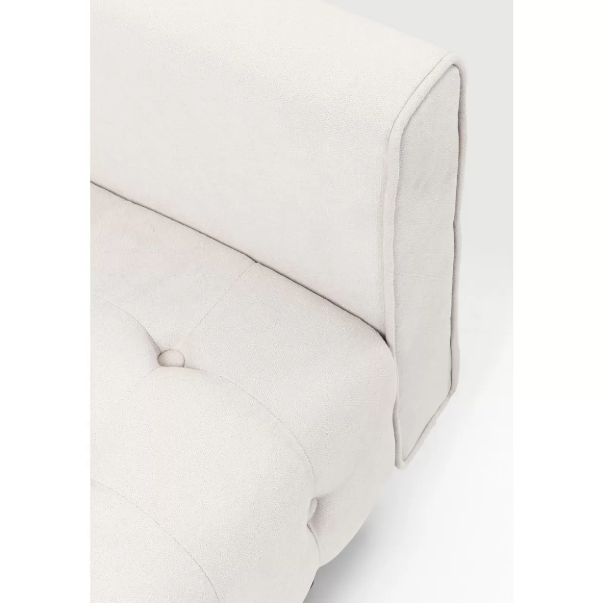 Divano Moderno Letto Milchbar - Design Funzionale in Ecopelle Beige 219 cm | KARE Collection