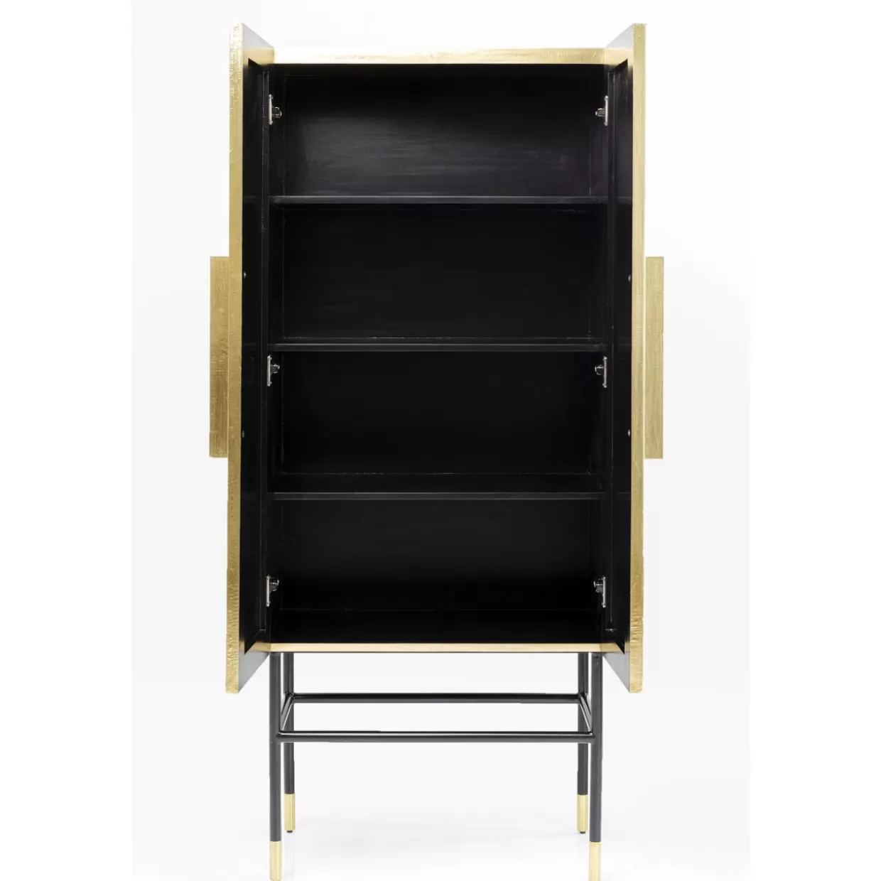 KARE Design Armadio Elegante con Rifiniture Oro - Soluzione d'Arredamento Lussuosa