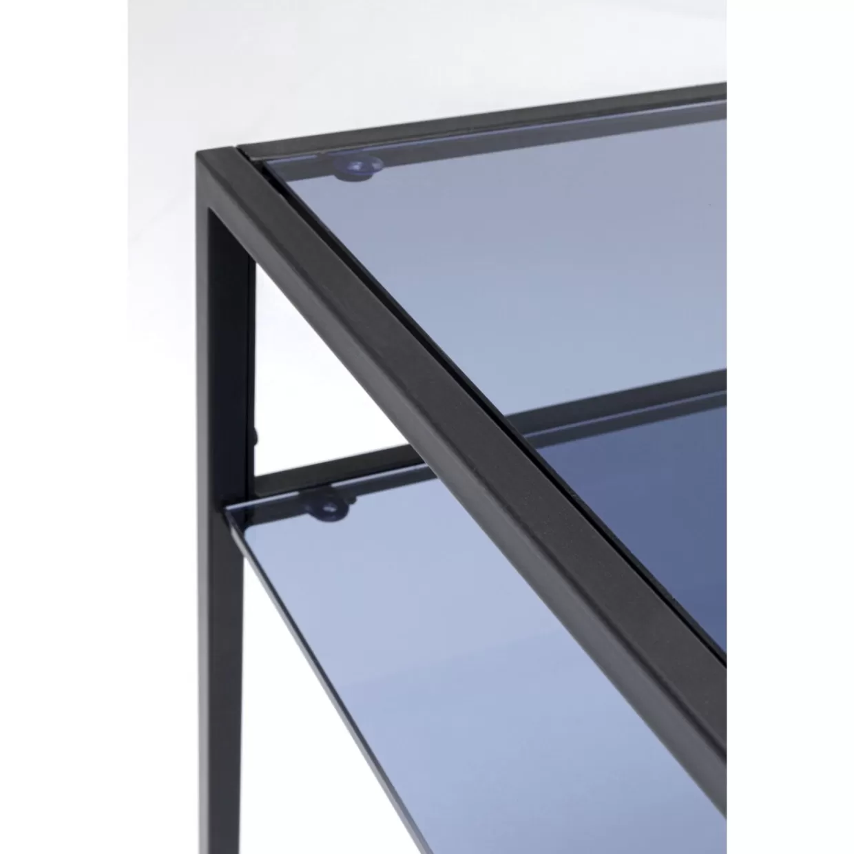 Scrivania Loft Moderna KARE Design - Nero Opaco, Dimensioni 134x60 cm, Perfetta per Ufficio o Casa con Stile Industriale