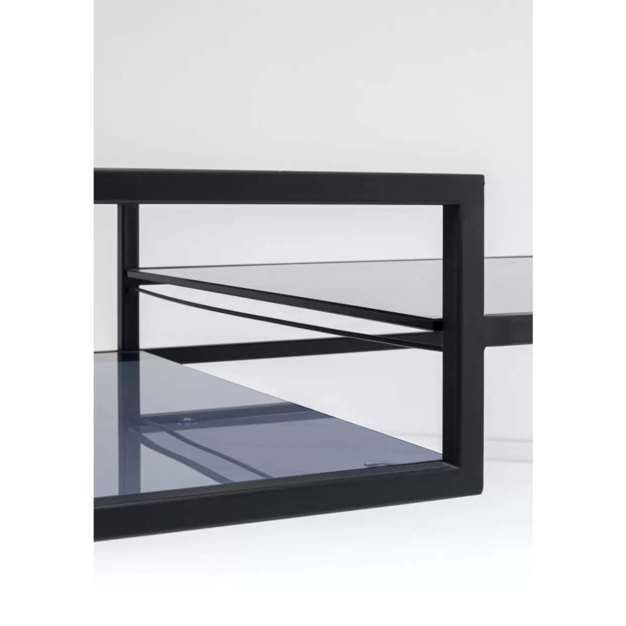 Scrivania Loft Moderna KARE Design - Nero Opaco, Dimensioni 134x60 cm, Perfetta per Ufficio o Casa con Stile Industriale