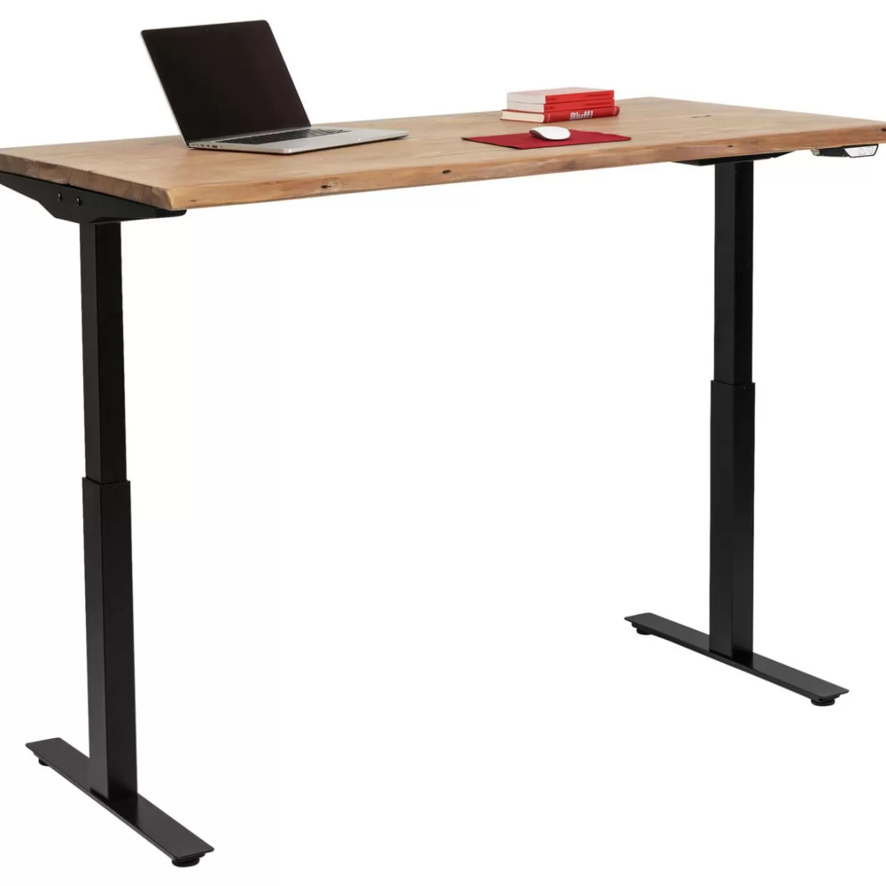 KARE Design - Scrivania Moderna Office Harmony in Nero, 160x80 cm - Soluzione Elegante per Lavoro Intelligente 

(：，