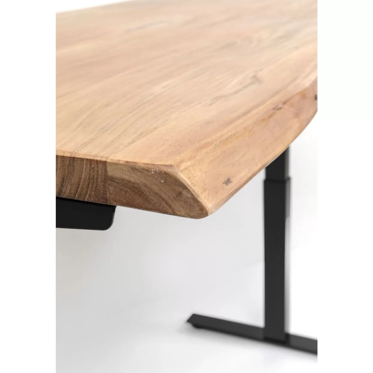 KARE Design - Scrivania Moderna Office Harmony in Nero, 160x80 cm - Soluzione Elegante per Lavoro Intelligente 

(：，