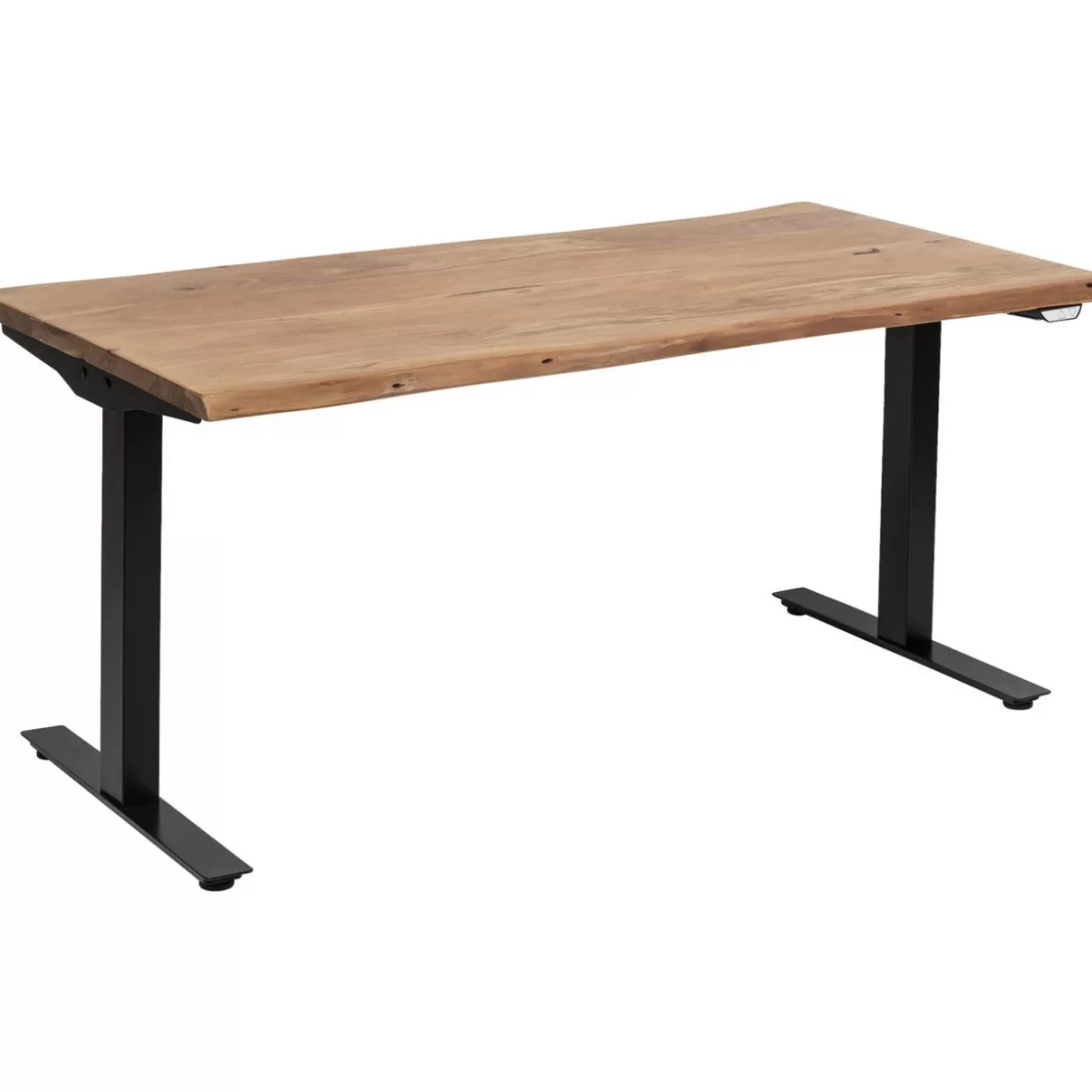 KARE Design - Scrivania Moderna Office Harmony in Nero, 160x80 cm - Soluzione Elegante per Lavoro Intelligente 

(：，