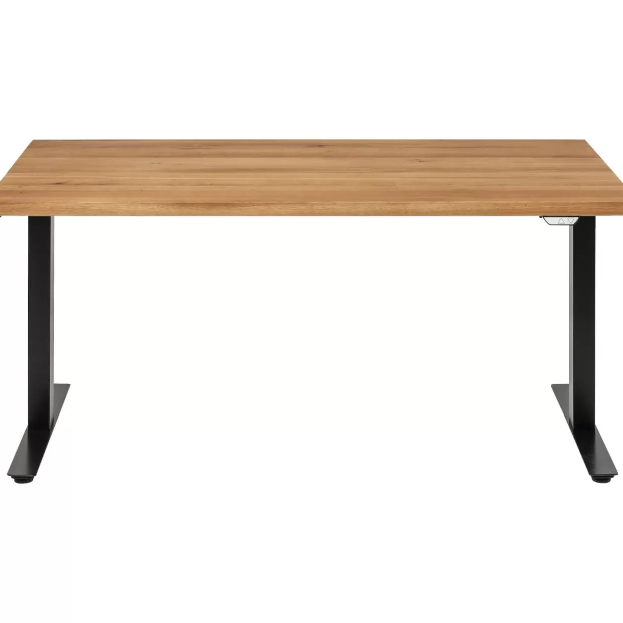 Scrivania moderna Jackie in quercia scuro - Design elegante per ufficio contemporaneo 160x80 cm con struttura KARE