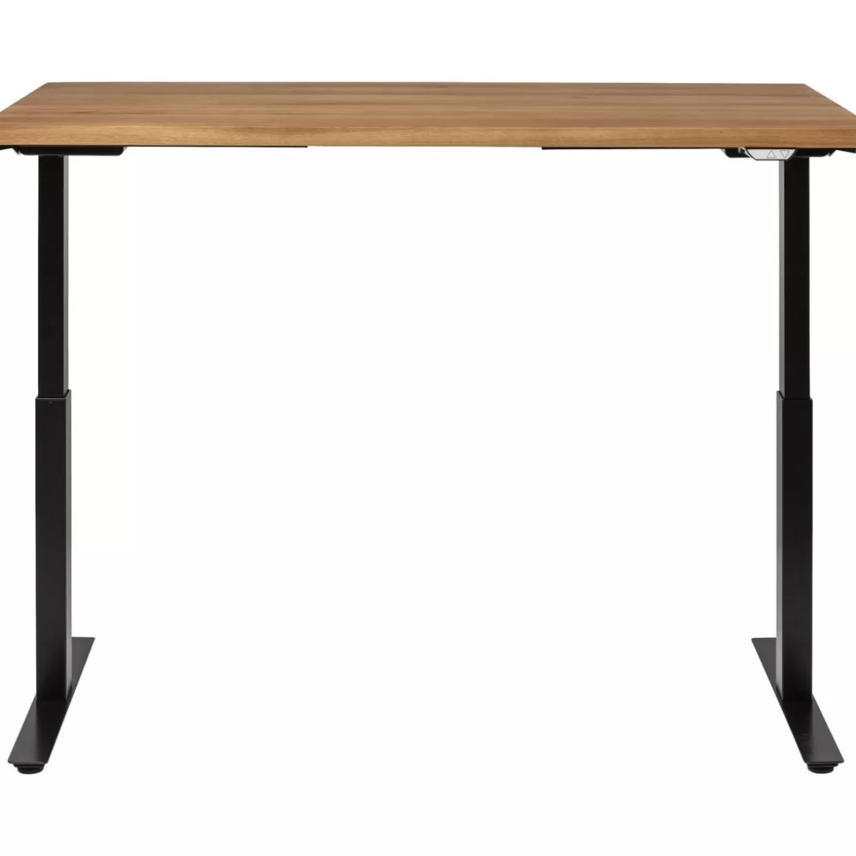 Scrivania moderna Jackie in quercia scuro - Design elegante per ufficio contemporaneo 160x80 cm con struttura KARE