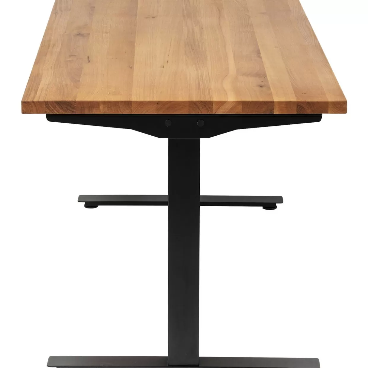 Scrivania moderna Jackie in quercia scuro - Design elegante per ufficio contemporaneo 160x80 cm con struttura KARE