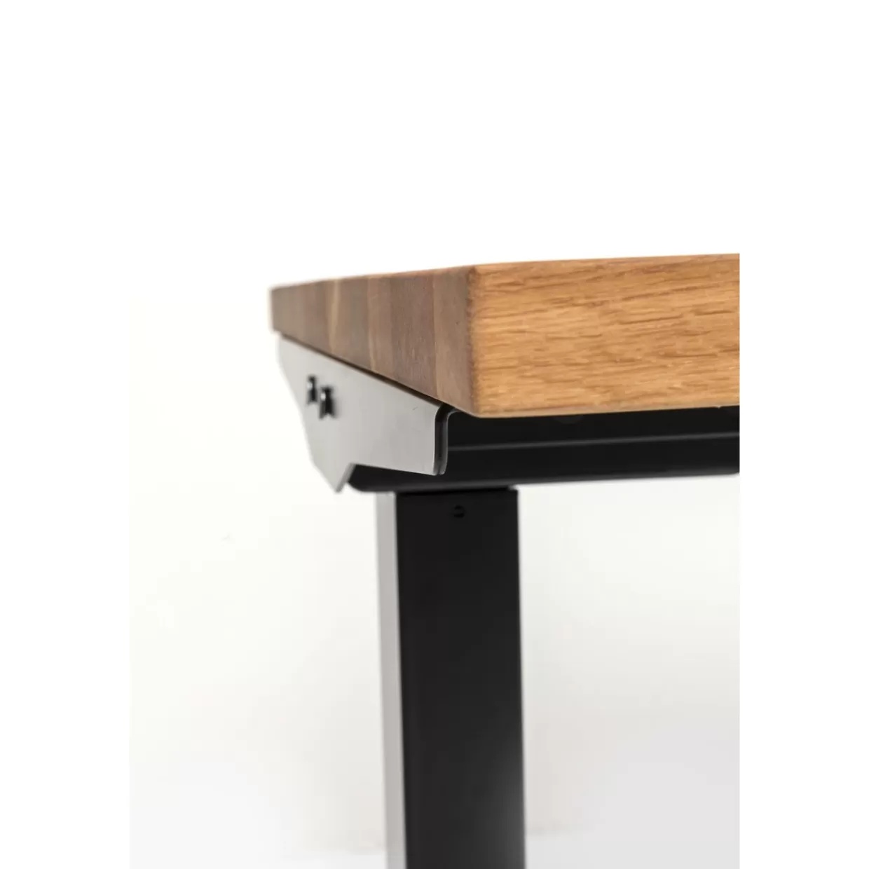 Scrivania moderna Jackie in quercia scuro - Design elegante per ufficio contemporaneo 160x80 cm con struttura KARE