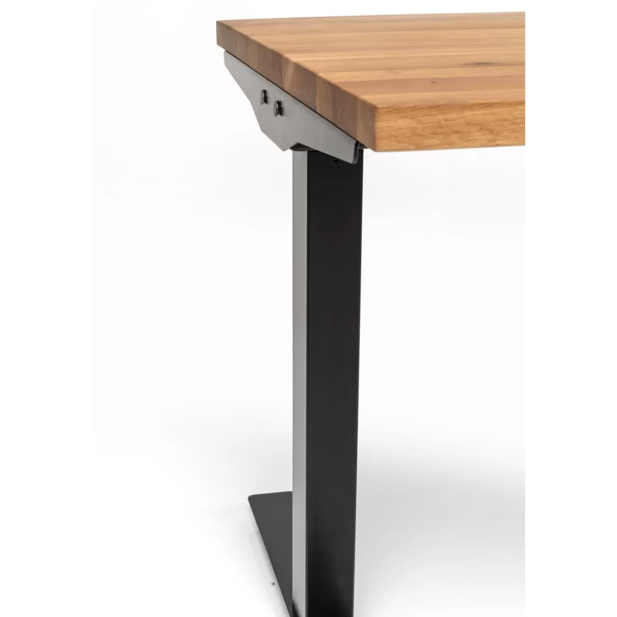 Scrivania moderna Jackie in quercia scuro - Design elegante per ufficio contemporaneo 160x80 cm con struttura KARE