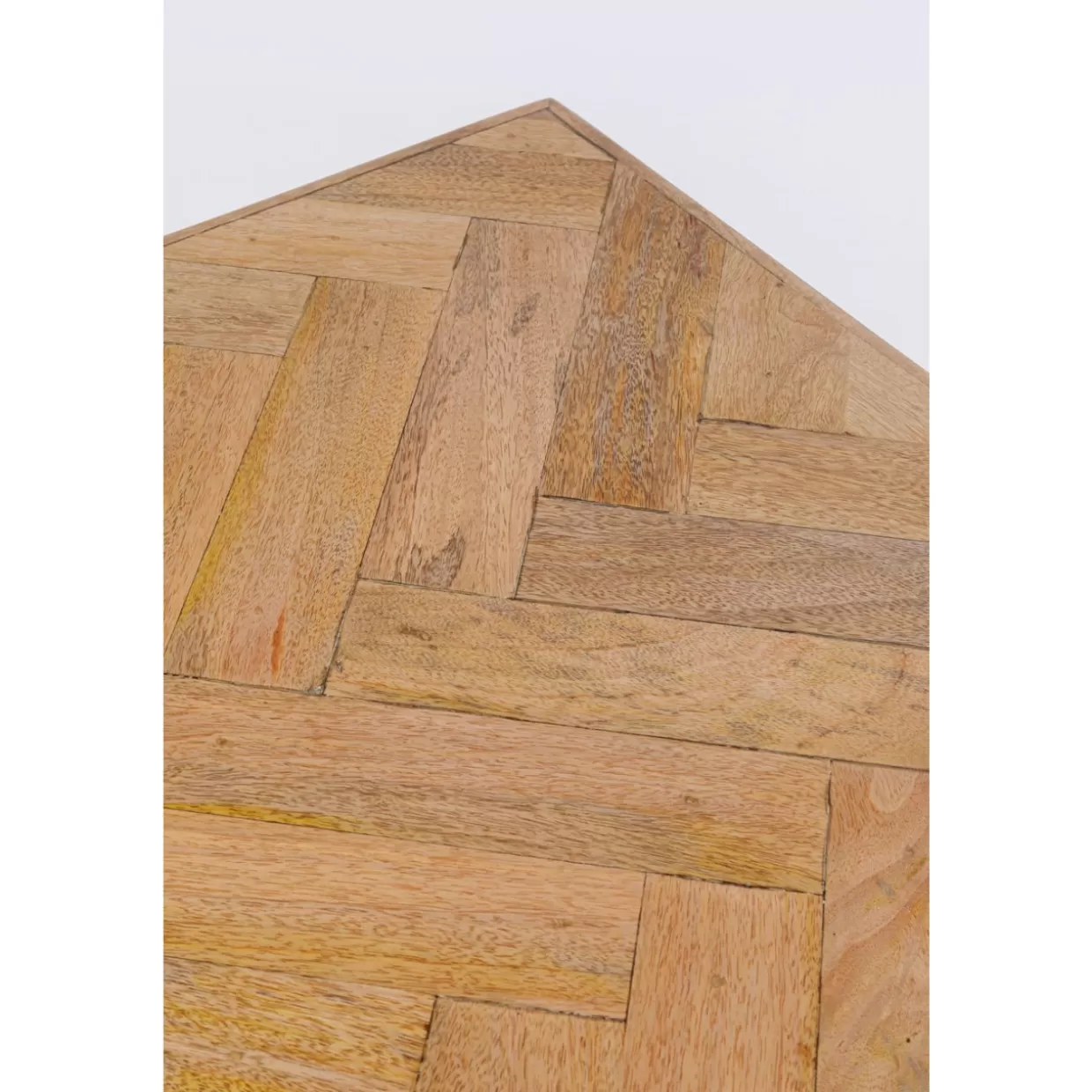 Scrivania Elegante KARE Design con Rivestimento Parquet - Scrivania Professionale per Ufficio, Design Moderno e Misure: 180x90 cm