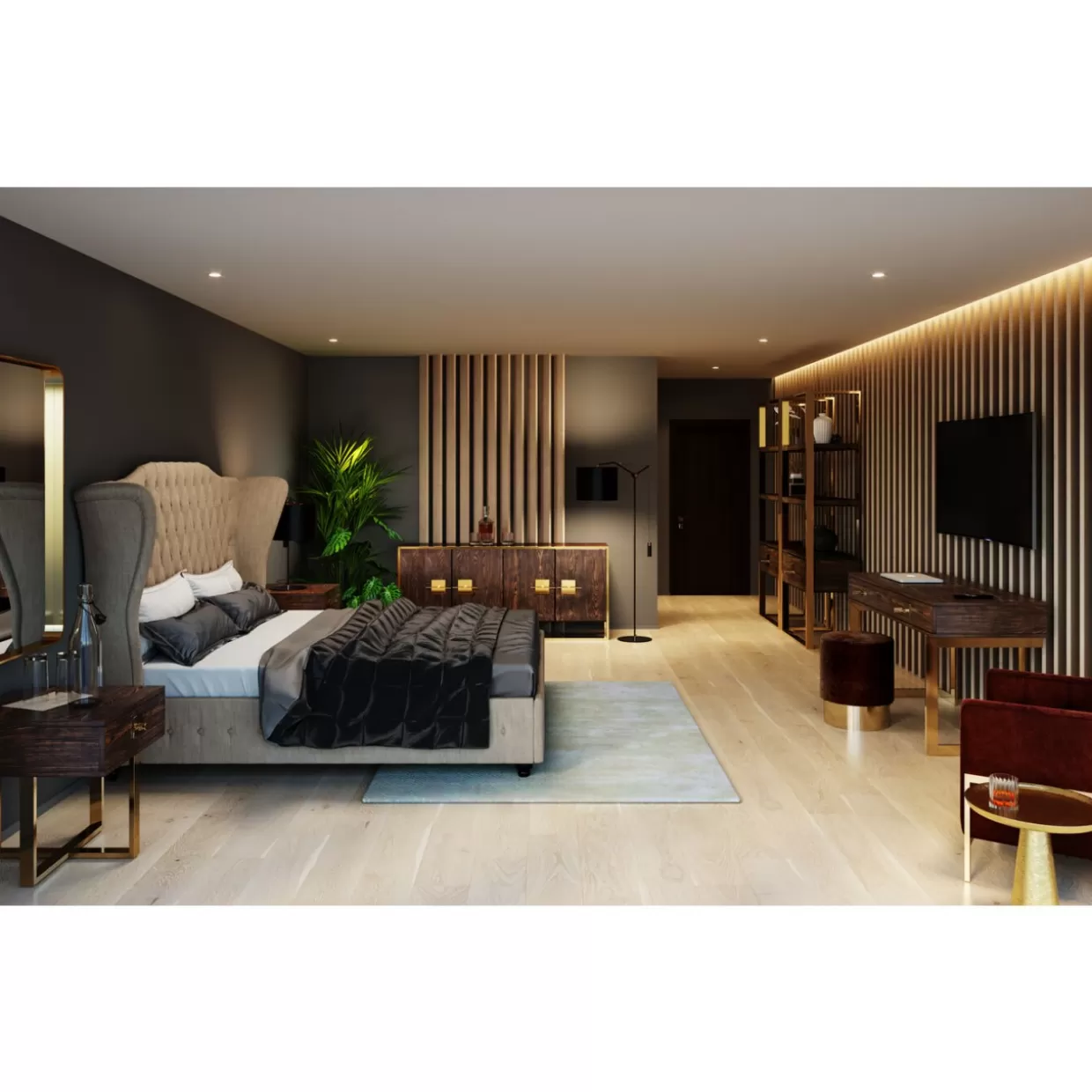 Scrivania Moderna Osaka Design Funzionale - Tavolo da Lavoro KARE 138x60 cm, Arredamento Ufficio Contemporaneo